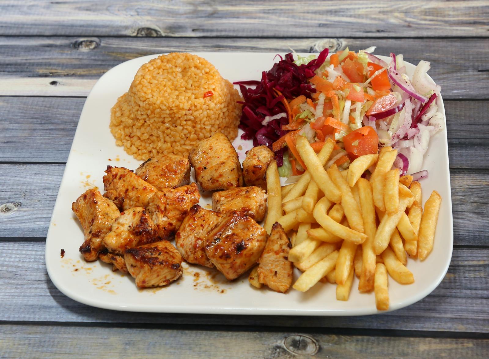 Assiette Brochettes de Poulet