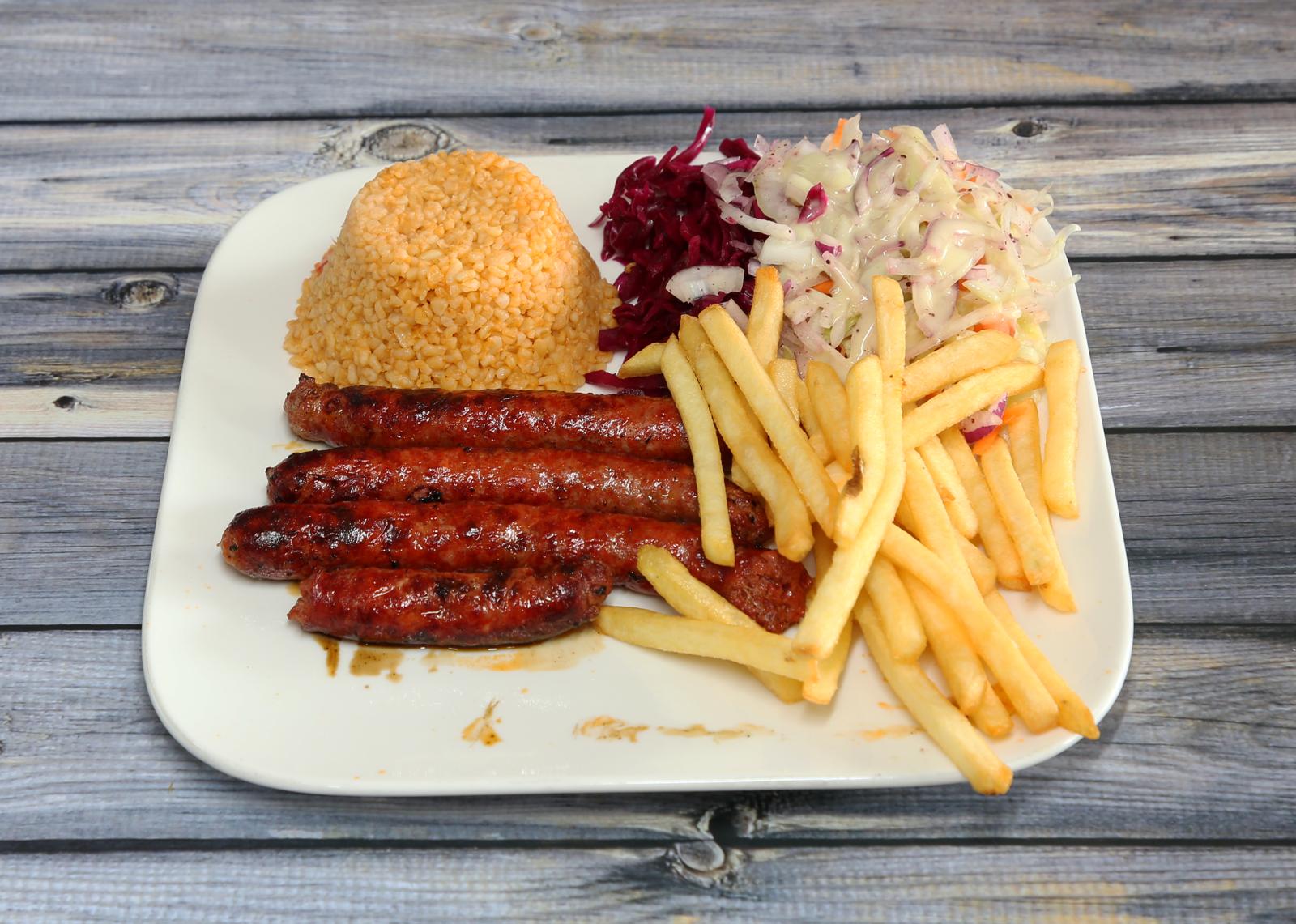 Assiette Merguez